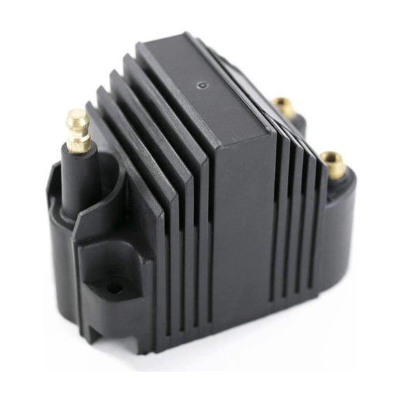 Compact E-Core Remote Ignition Coil - Black