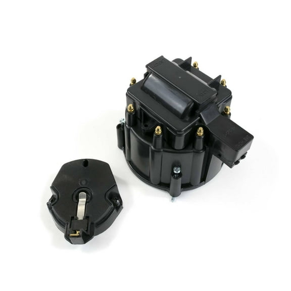 8-Cylinder HEI Cap  Rotor Kit - Black
