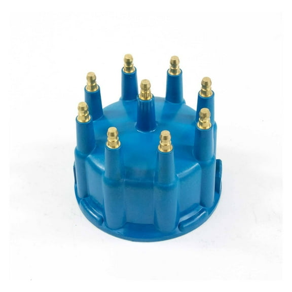 8-Cylinder Male Pro Billet Ready to Run Cap Rotor Kit - Blue