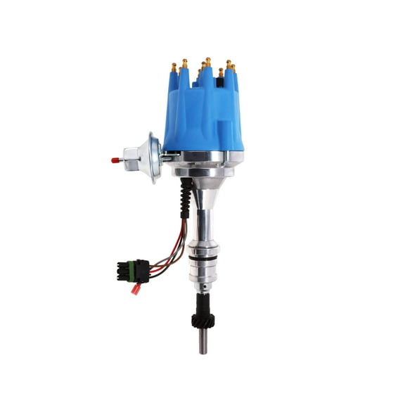 EFI Carb Conversion Pro Series RTR Distributor for Ford 5.0L V8 - Blue