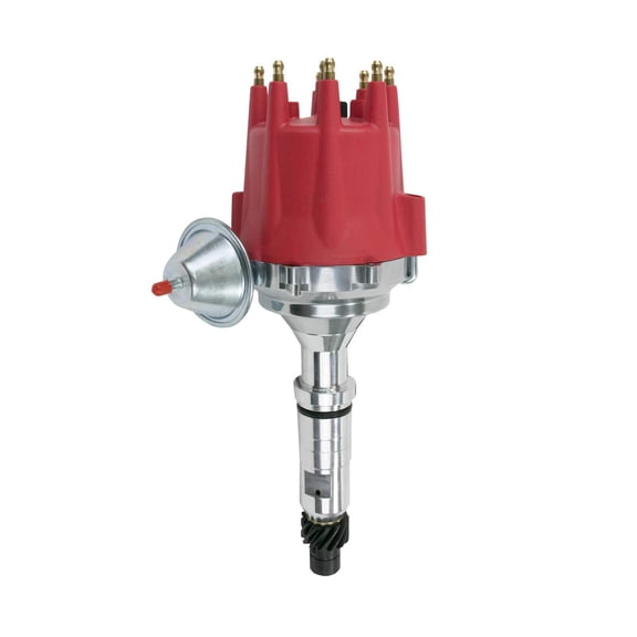 Pro Series Ready to Run RTR Distributor for Buick Nailhead V8 - Red