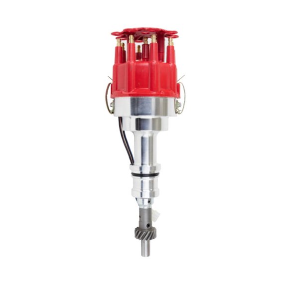 Pro Billet Distributor for Ford 351W V8 - Red