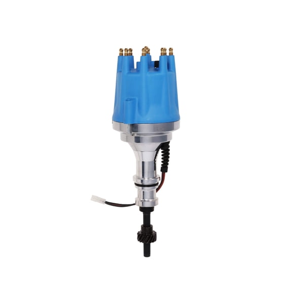 Pro Series Pro Billet Distributor for Ford Small Block 289/302 V8 - Blue