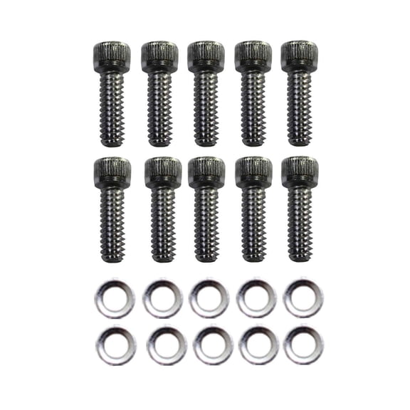 Chrome Steel Allen Head Timing Cover Bolt Kit for Chevy V8