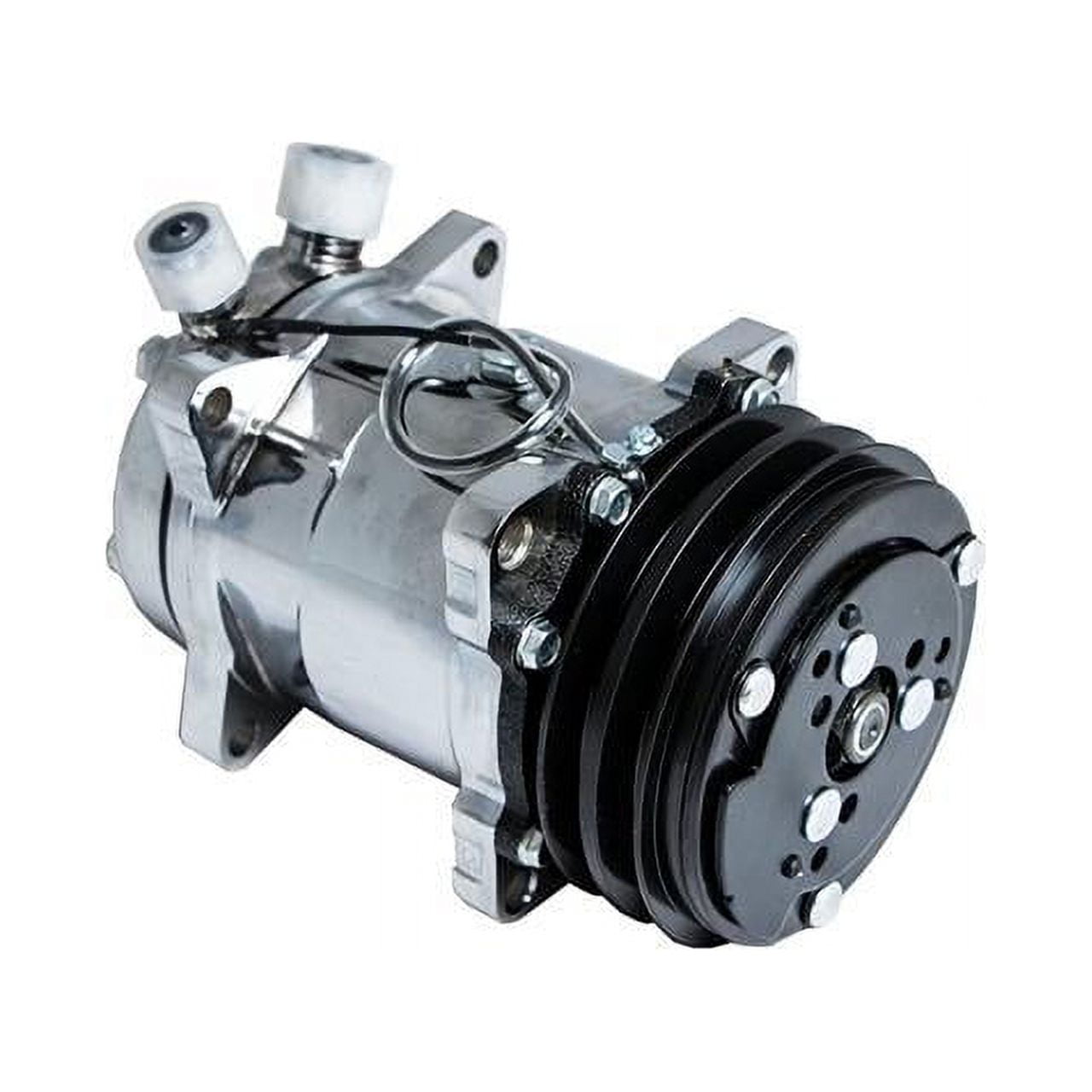 Top Street Performance Sanden 508 Style Clutch VBelt AC Compressor