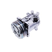 Sanden 508 Style Silver Clutch V-Belt A/C Compressor