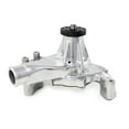 thumbnail image 1 of Long Reverse Rotation Mechanical Water Pump for Chevy Small Block Polished, 1 of 2
