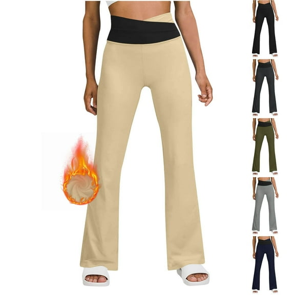 Top Style Trends for Women Women's Yoga Pants With Pockets Women's Workout High Waisted Leggings Women Workout Out Pocket Leggings Fitness Sports Running Yoga Athletic Pants on Clearance S-2XL