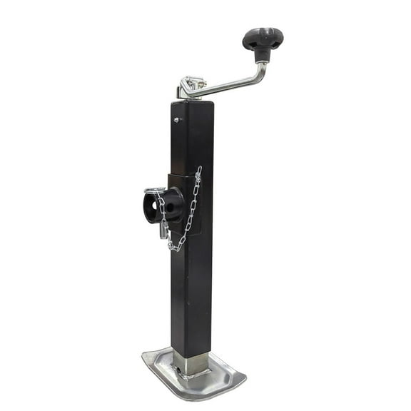 Top Swivel Weld-on Square Tube Trailer Jack Stands Support Legs Corner Steady CAP 5000LBS Camper RV Parts Caravan Accessories ,Easy to Install