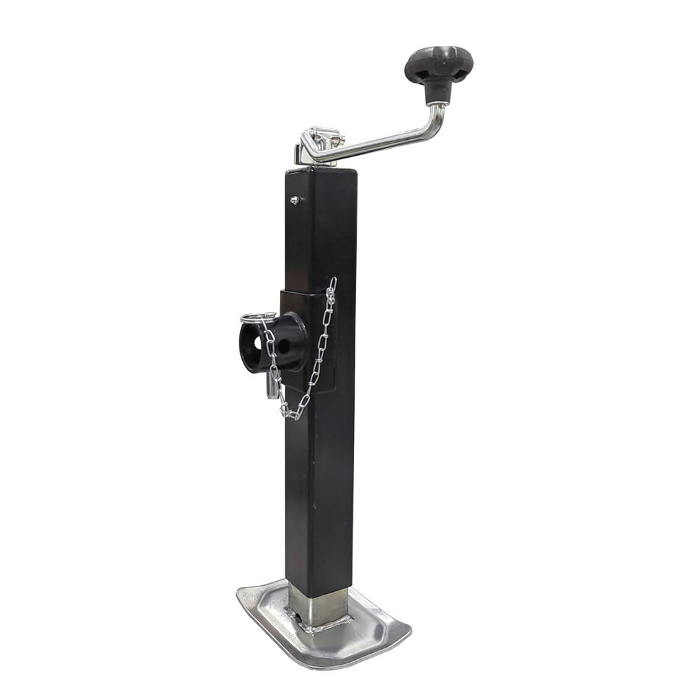 Top Swivel Weld-on Square Tube Trailer Jack Stands Support Legs Corner Steady CAP 5000LBS Camper RV Parts Caravan Accessories ,RV Universal Fit