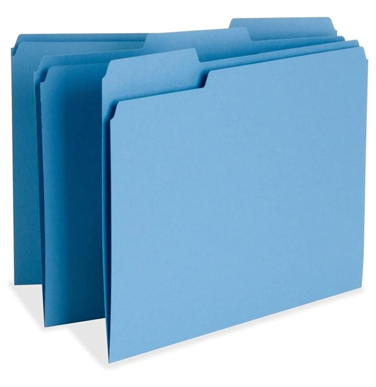 Top Tab File Folders Color Coding - 1/3 Cut Tabs, Letter Size, Assorted ...