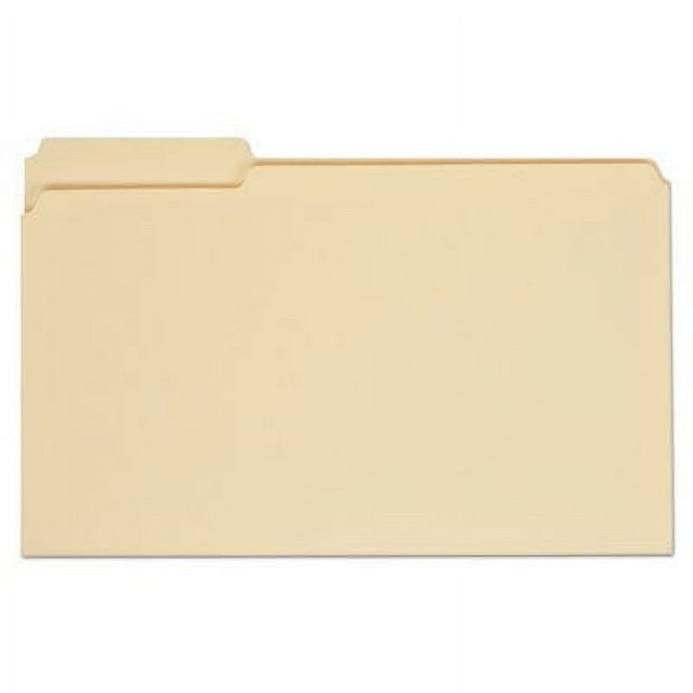 Top Tab File Folders, 1/3-Cut Tabs: Left Position, Legal Size, 0.75 Top Tab File Folders, 1/3-Cut Tabs: Left Position, Legal Size, 0.75