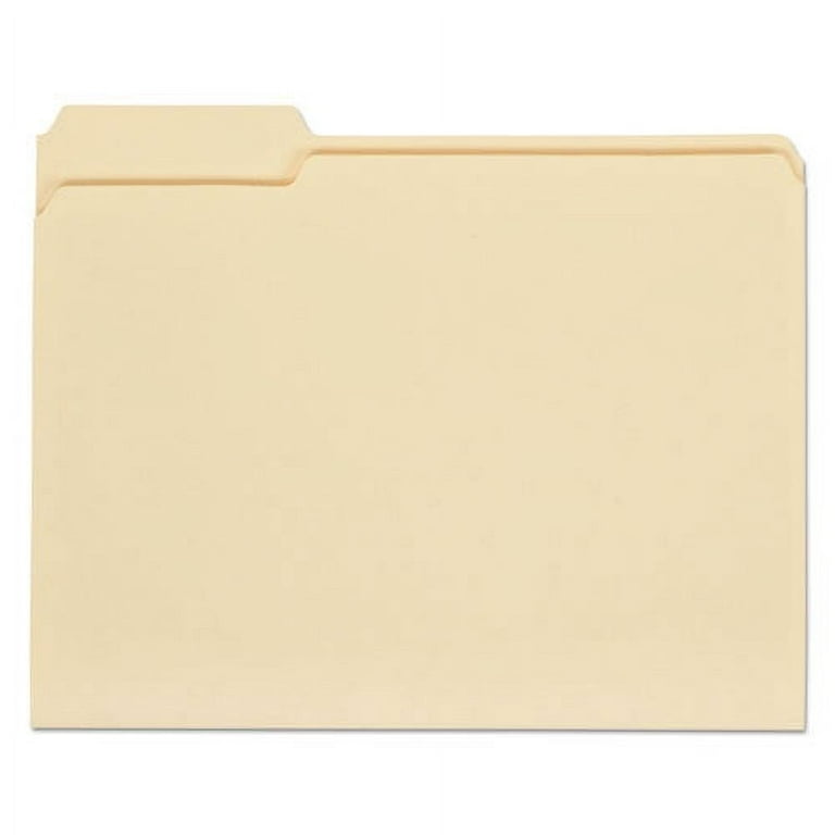 Manila File Folders, 1/3-Cut Tabs: Left Position, Letter Size, 0.75 Manila File Folders, 1/3-Cut Tabs: Left Position, Letter Size, 0.75