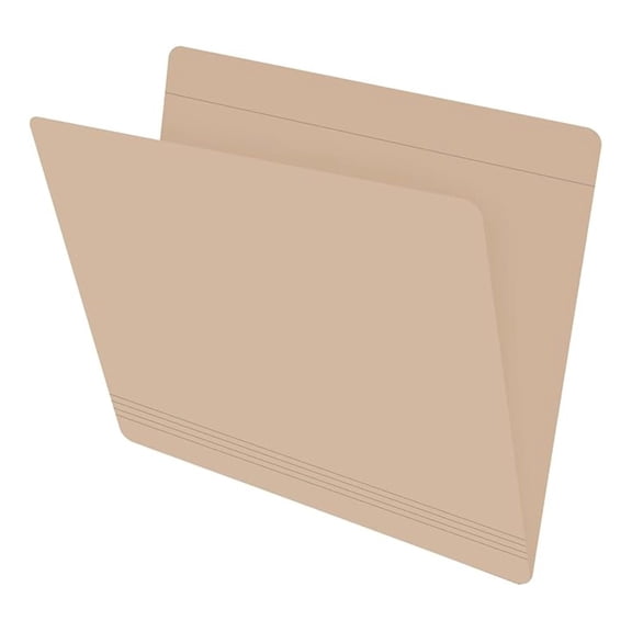 Top Tab Manila File Folders, , Reinforced Folder with Full Cut Top Tab, 14 pt, Letter Size, Manila, Box of 50