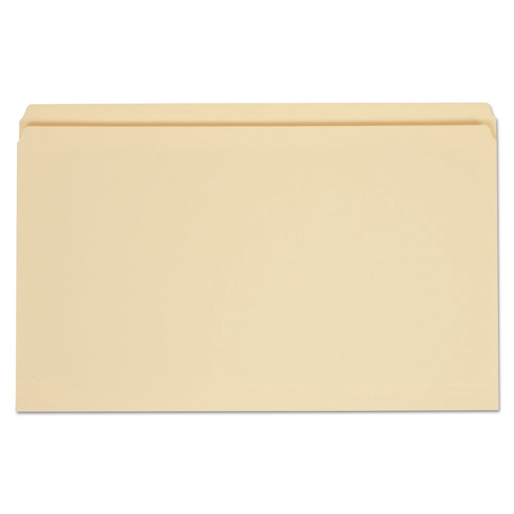 Universal UNV15110EE 1 Ply Top Tab Straight Cut File Folders - Legal, Manila (100/Box)