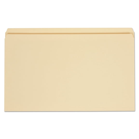 Universal UNV15110EE 1 Ply Top Tab Straight Cut File Folders - Legal, Manila (100/Box)