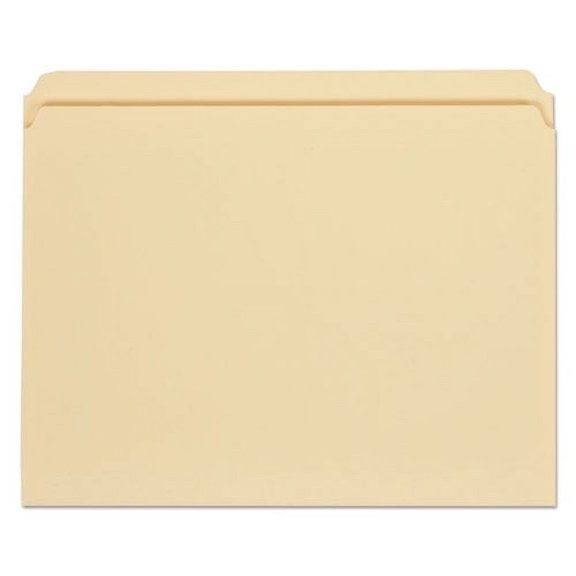 Top Tab Manila File Folders, Straight Tabs, Letter Size, 0.75" Expansion, Manila, 100/Box | Bundle of 2 Boxes