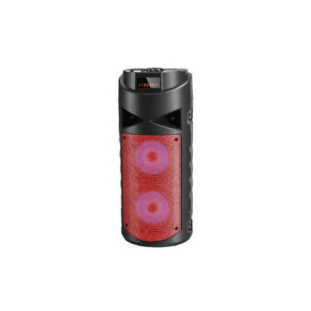 Top Tech Audio Fully Ampli?ed Multimedia Rechargeable Speaker 1500 Watts Peak Power 2x4 Inch Woofer
