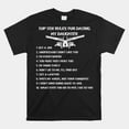 Top Ten Rules For Dating My Daughter Shirt