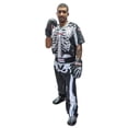 thumbnail image 1 of Top Ten SKELETON Energy Fighter uniform - black/white, 1682-SKE, 1 of 4