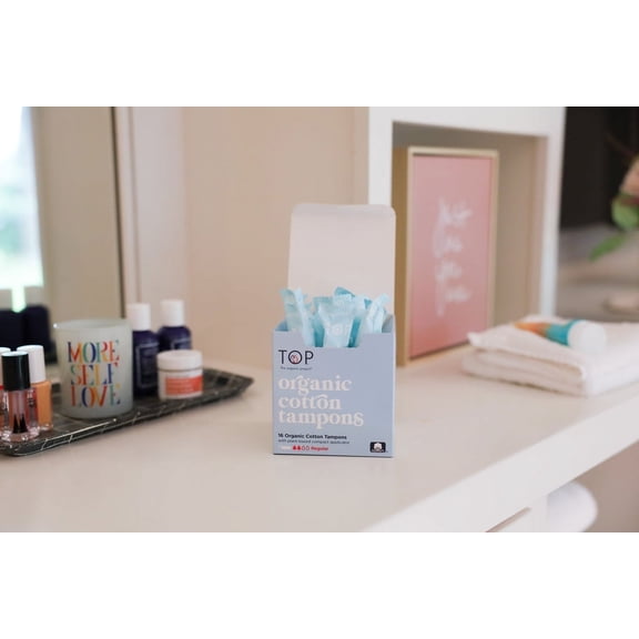 Top The Organic Project - Cotton Tampon Compact Super