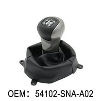 Top Tier Aftermarket Gear Shift Knob And Matching Boot Set Designed Specifically For The For Honda For Civic (2006 11)