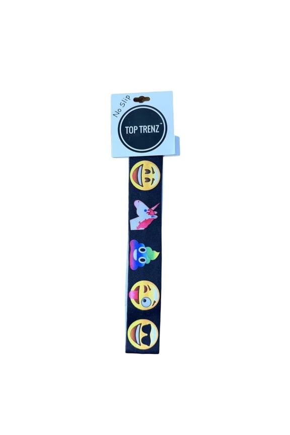 Black Emojicon Faces/Animal Elastic Headband
