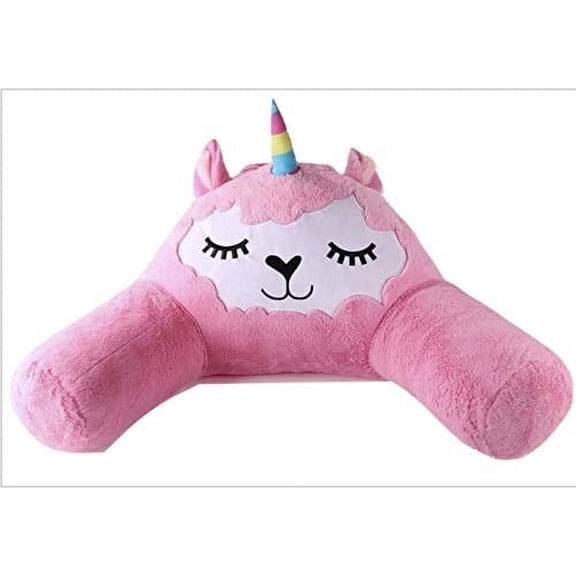 Top Trenz Llamacorn Husband Boyfriend Pink Plush Pillow