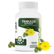 Top Tribulus Terrestris Extract with 45% Steroidal Saponins  Max Strength   90 Capsules