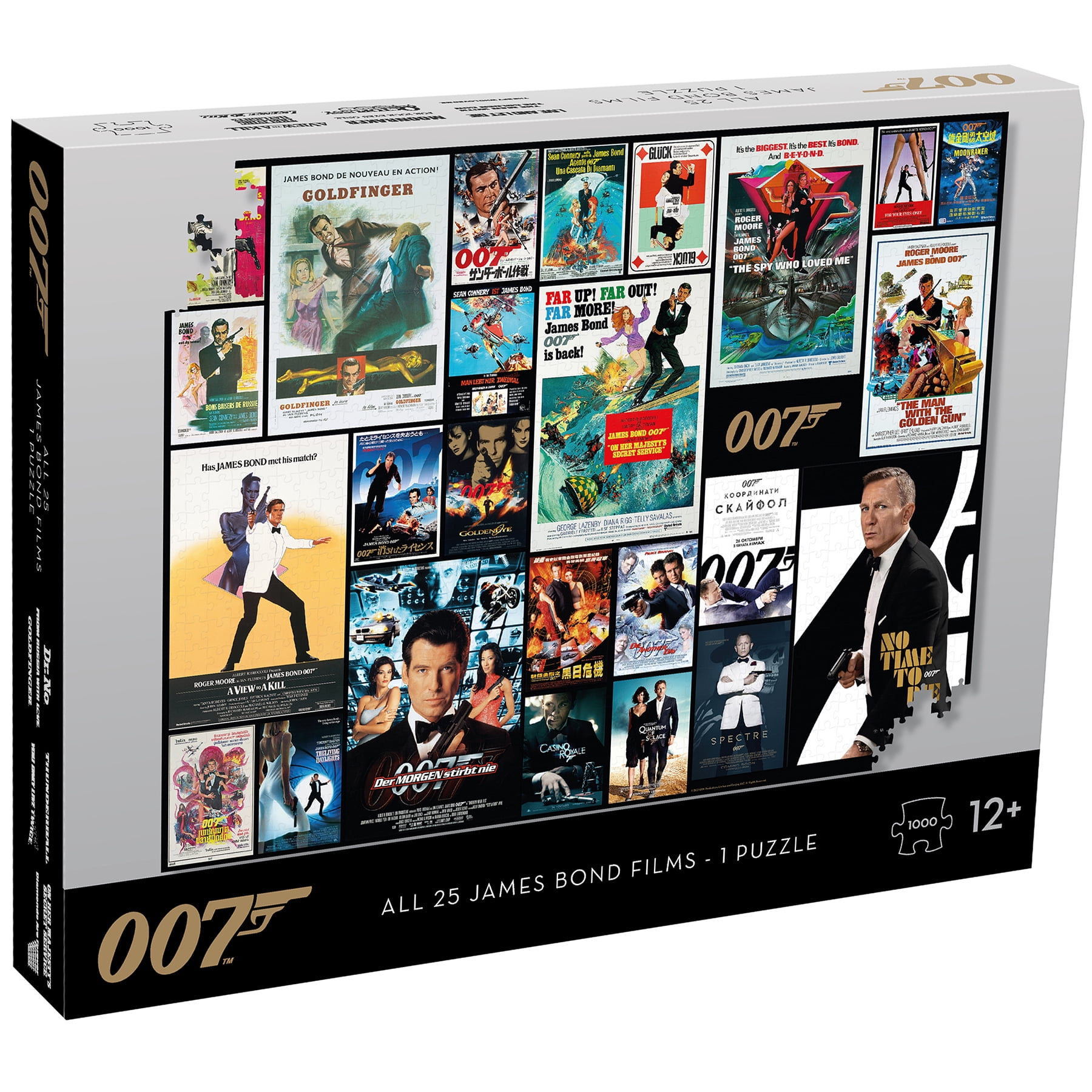 Top Trump 007 Bond "All 25 Films Puzzle" 1000pc