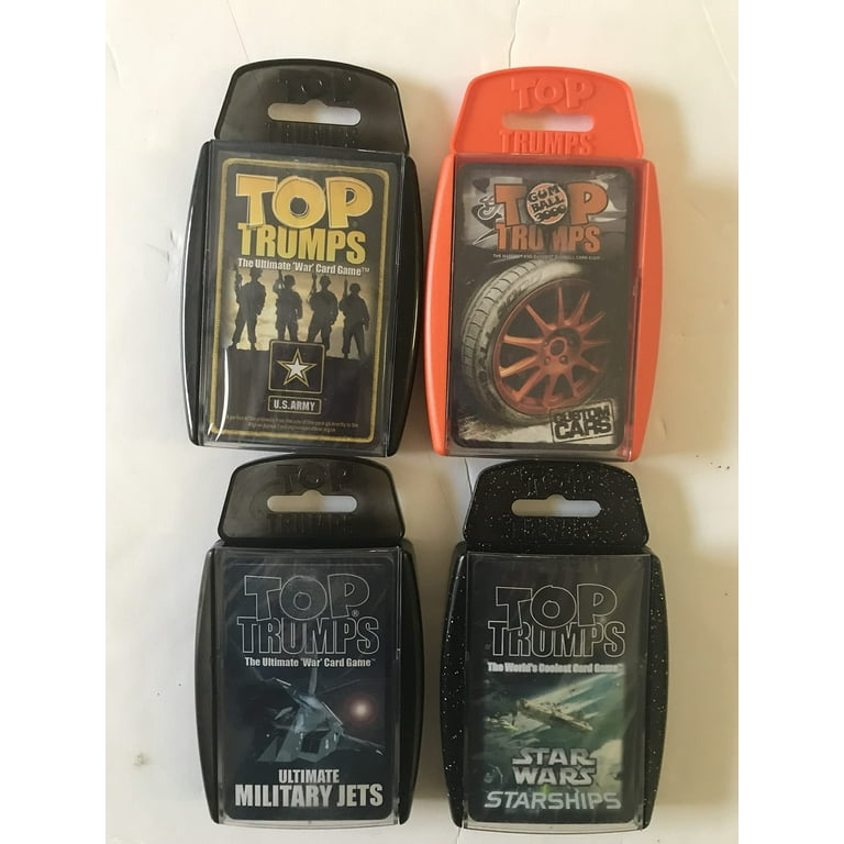 Top Trumps Card Game - Gumball 3000 Custom Cars, US Army, Star