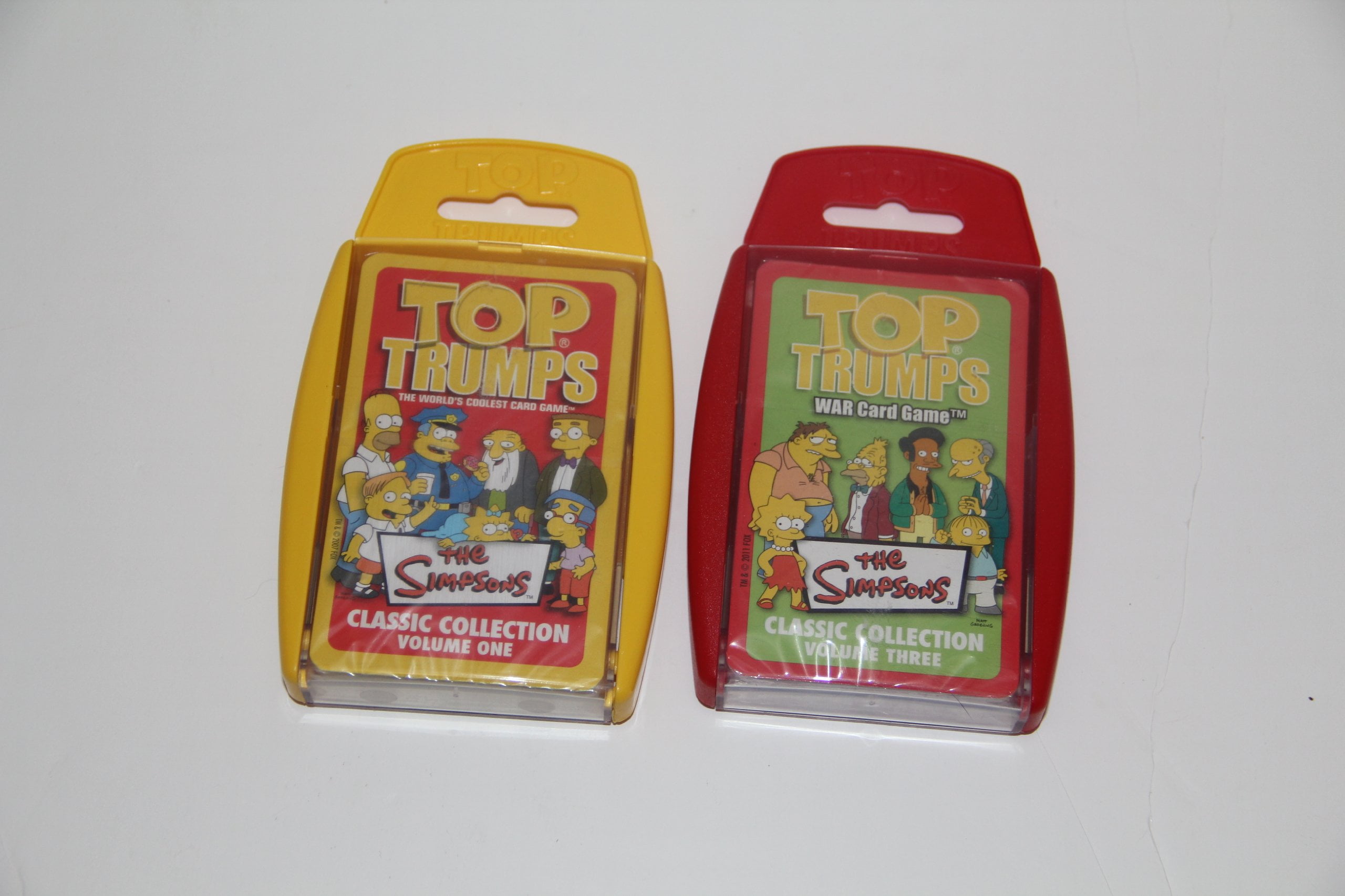 Top Trumps Card Game - Simpsons 2 Pack - Volume 1 and 3