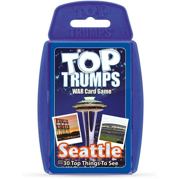 Top Trumps Seattle "30 Things to See and Do" Card Game