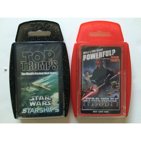 Top Trumps - Star Wars 2 Pack - Starships and Phantom Menace