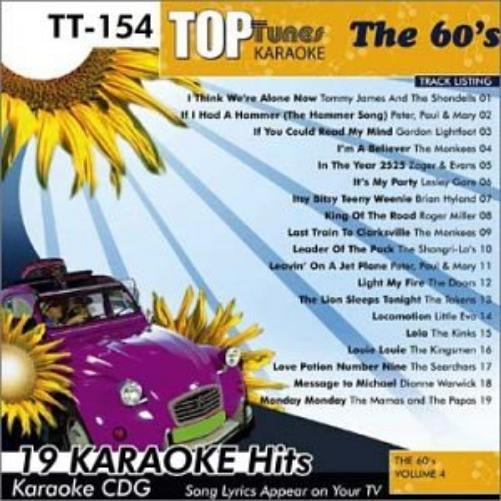 Top Tunes Karaoke CDG 60's Vol. 4 TT-154 (US Import) (CD)