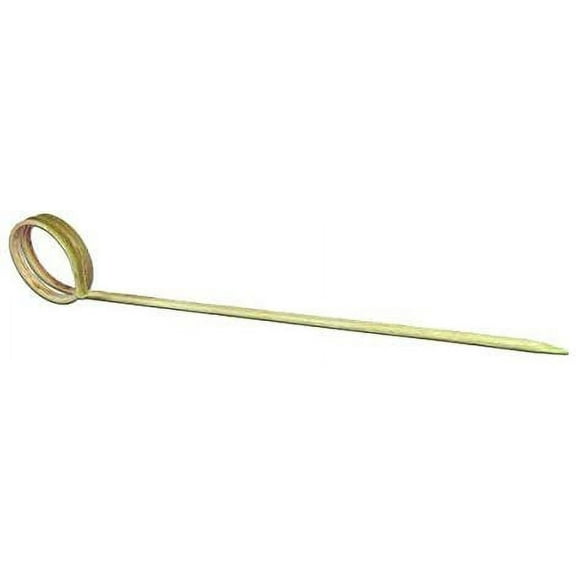 Top Twisted Bamboo Skewer 4.7 in - 100 Pcs Pack
