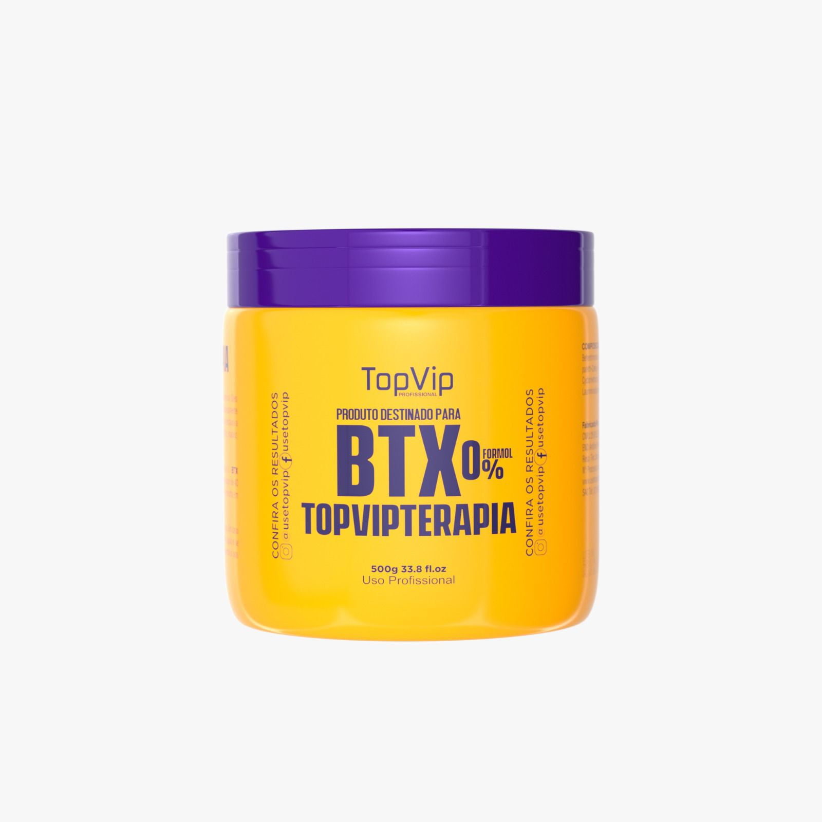 Top Vip Cosmetic B-tox Topterapia 500 mg/15 oz | Brazilian Protein Smoothing Treatment