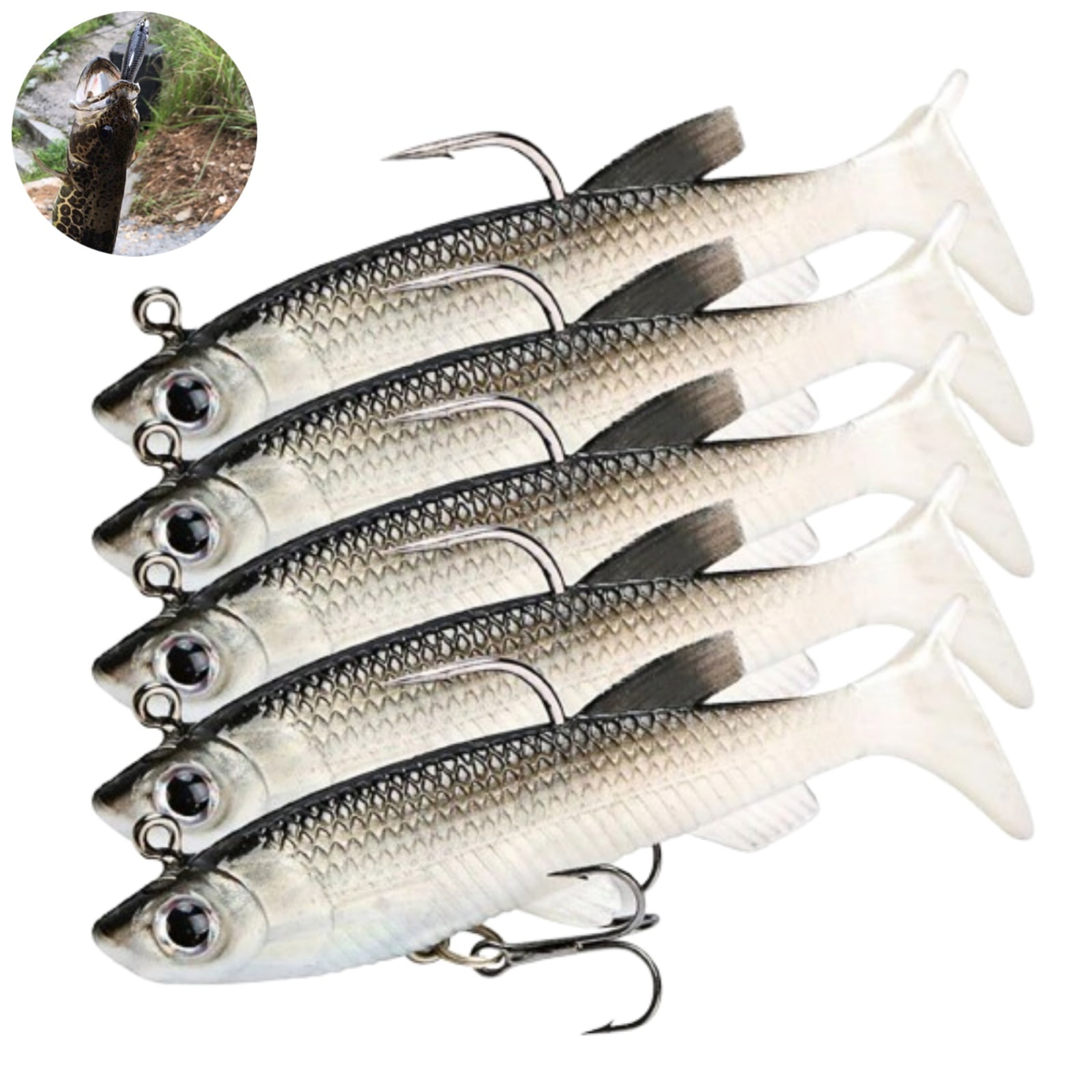 Top Water Fishing Lures for Bass Walleye Pike Catfish Musky Perch