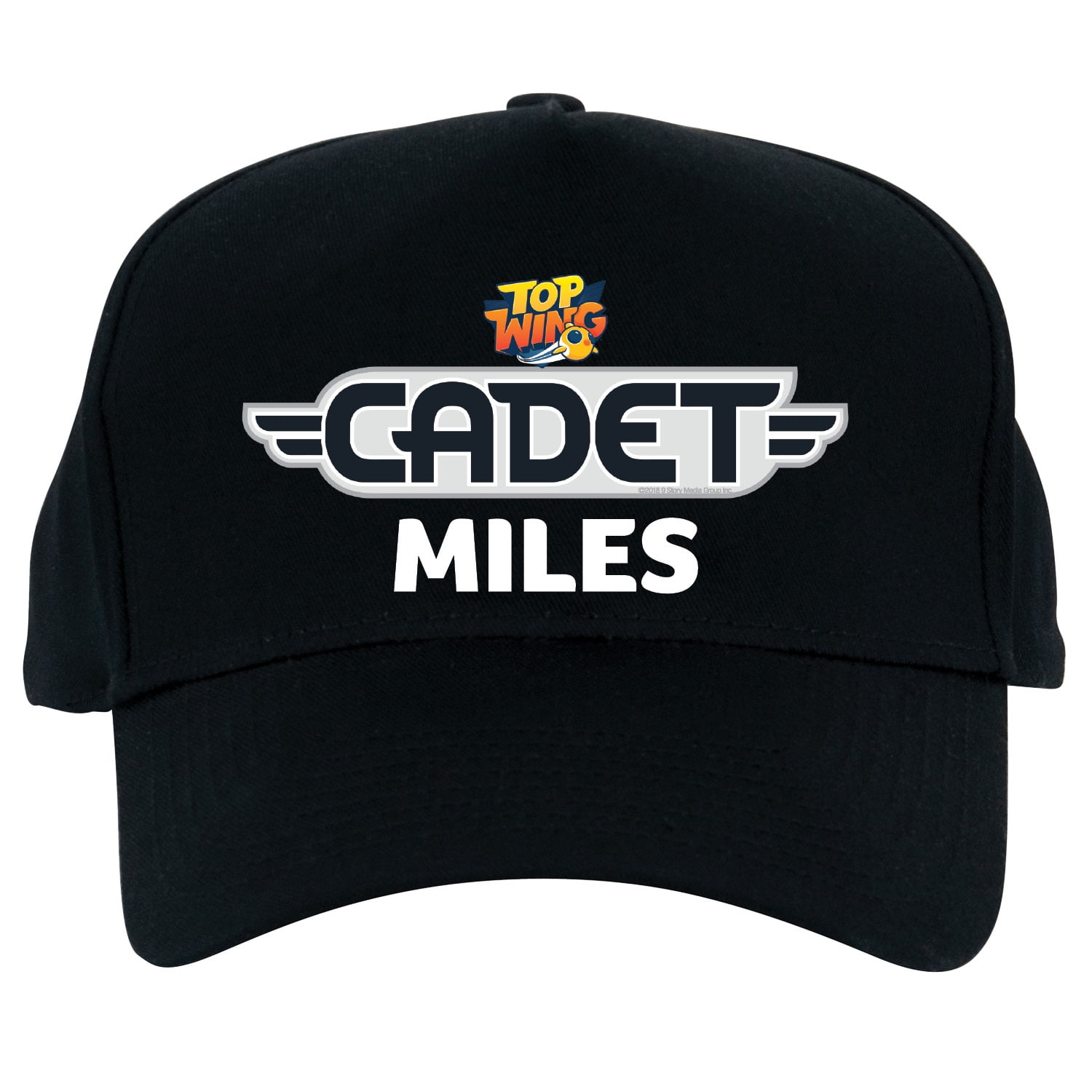 Top Wing Cadet Black Baseball Hat