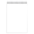 thumbnail image 1 of Top Wirebound Spiral Notepad, Blank Inner Page Steno Journal, Thick Paper Memo Notepad, Multipurpose Sketch Planner for Doodle Drawing, Quick Drafting and Casual Memorandum, 80 Pages, A6, 1 of 5