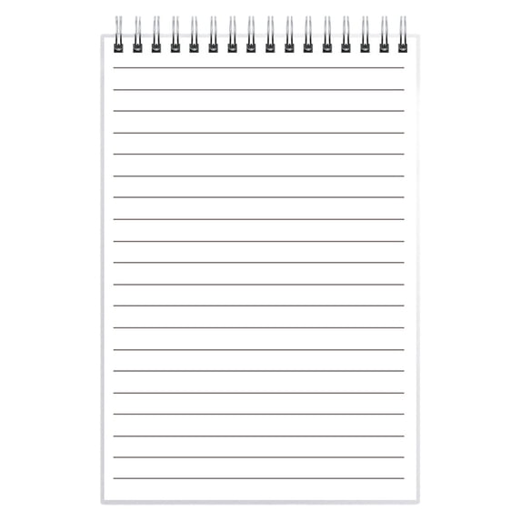 Top Wirebound Spiral Notepad, Lined Inner Page Steno Journal, Thick Paper Memo Notepad, Multipurpose Writing Planner for Office Note Taking, Daily Journaling and Schedule Arrangement, 80 Pages, A6