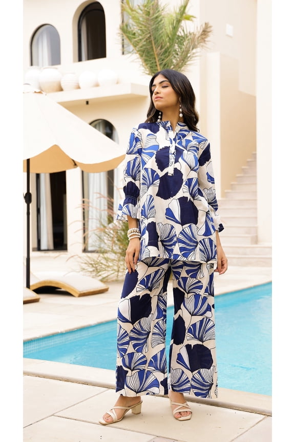Top With Trousers Co-ords Set for Everyday Wear