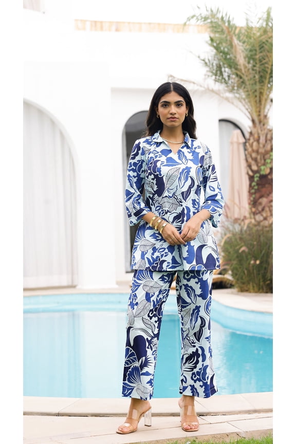 Top With Trousers Co-ords Set for Everyday Wear