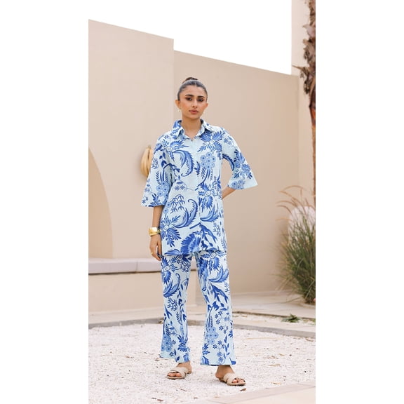 Top With Trousers Co-ords Set for Everyday Wear