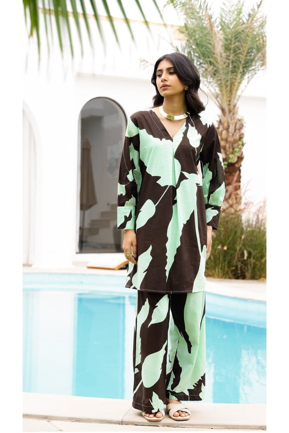 Top With Trousers Co-ords Set for Everyday Wear