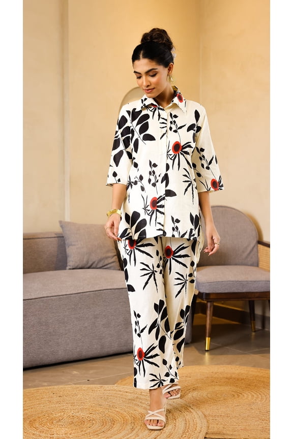 Top With Trousers Co-ords Set for Everyday Wear