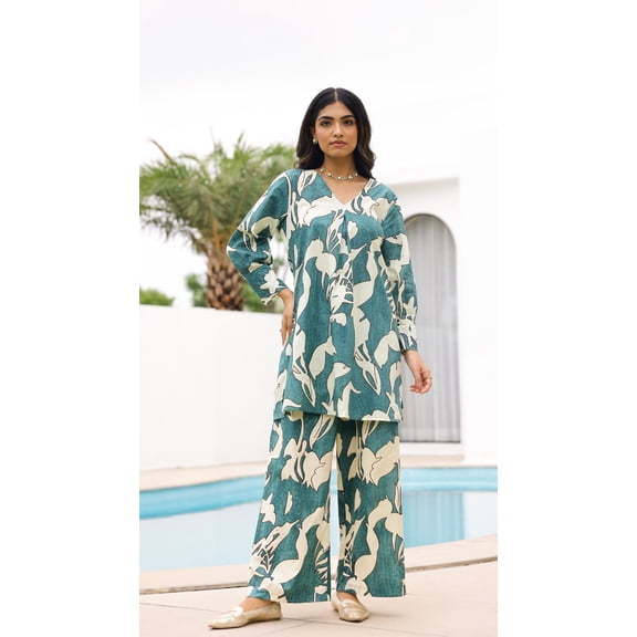 Top With Trousers Co-ords Set for Everyday Wear