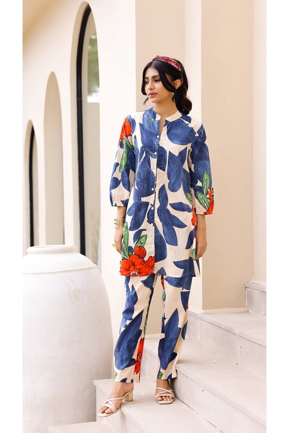 Top With Trousers Co-ords Set for Everyday Wear