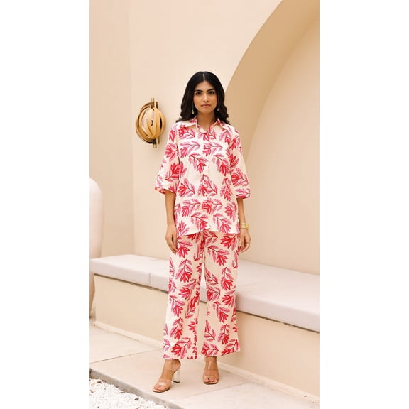 Top With Trousers Co-ords Set for Everyday Wear
