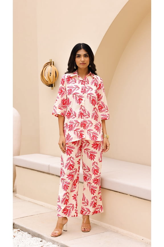 Top With Trousers Co-ords Set for Everyday Wear